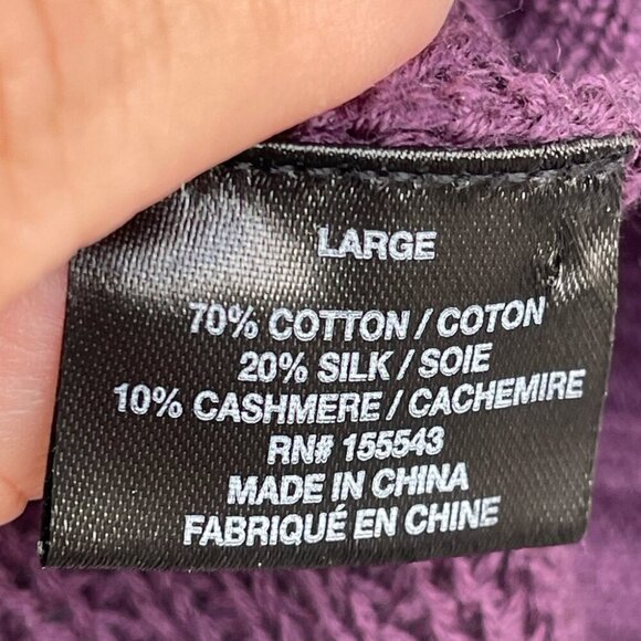 SABLYN Tati Cardigan in purple size large - Picture 11 of 14